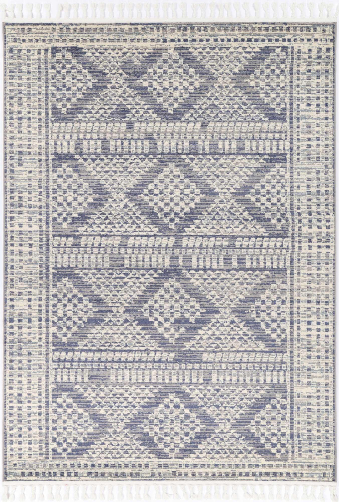 Inca Jauja Blue Contemporary Rug - DLB Furniture