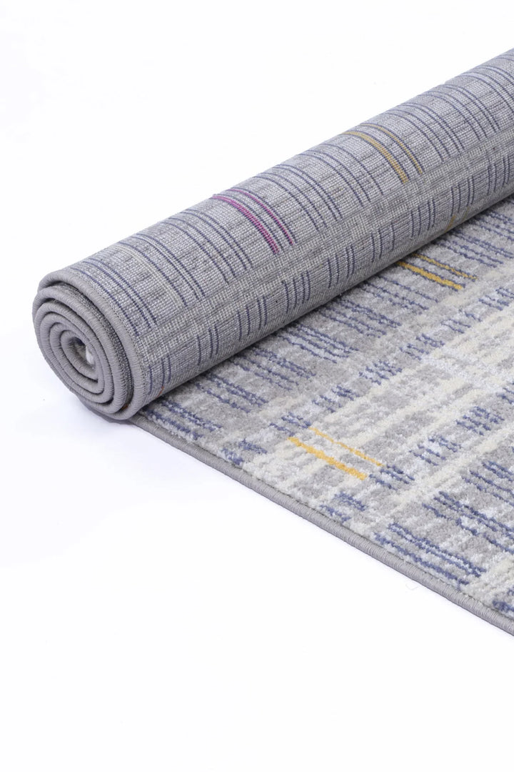Inca Tilcara Blue Contemporary Rug - DLB Furniture