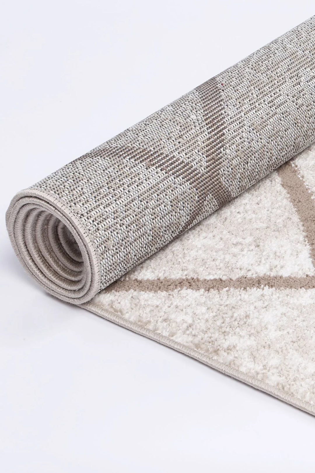 Kimberley Trellis Latte Contemporary Rug - DLB Furniture