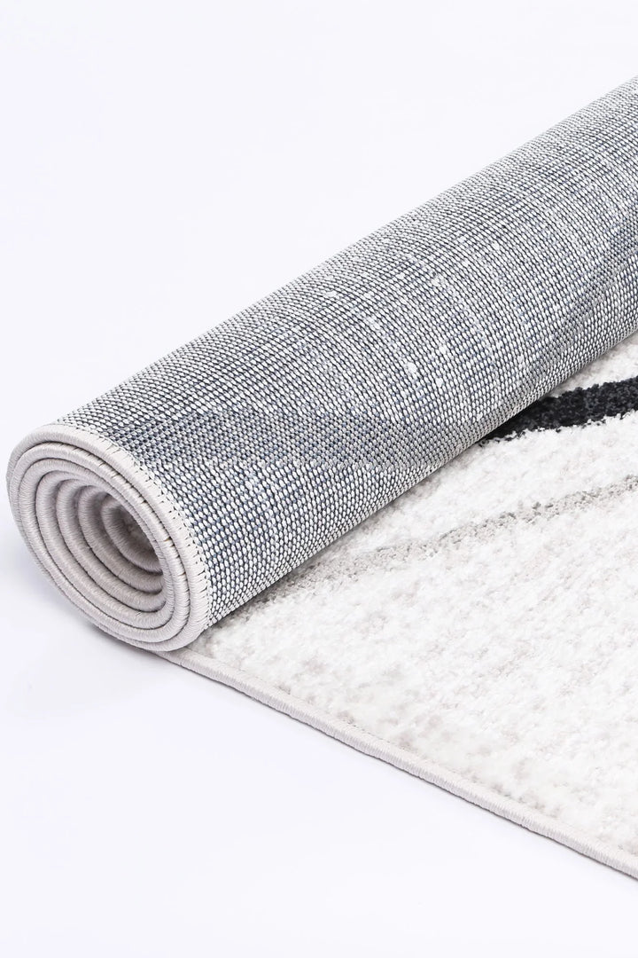 Kimberley Lattice Salt & Pepper Contemporary Rug - DLB Furniture