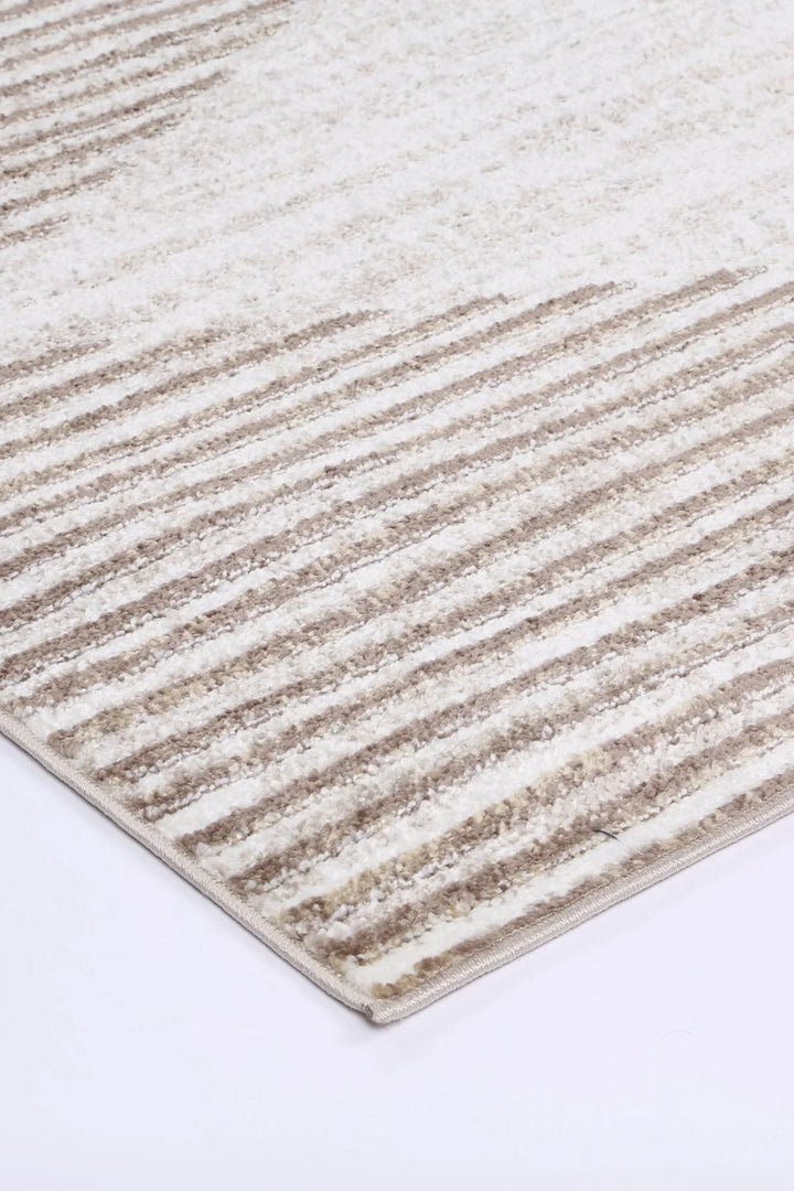 Kimberley Diamond Latte Contemporary Rug - DLB Furniture