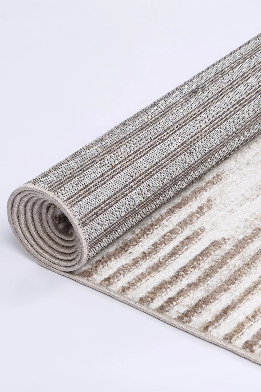 Kimberley Diamond Latte Contemporary Rug - DLB Furniture