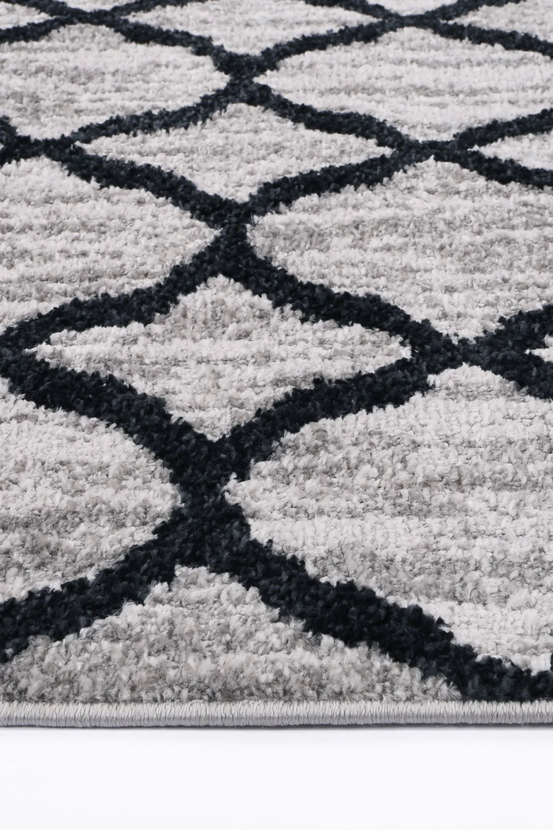 Kimberley Repeat Charcoal Contemporary Rug - DLB Furniture