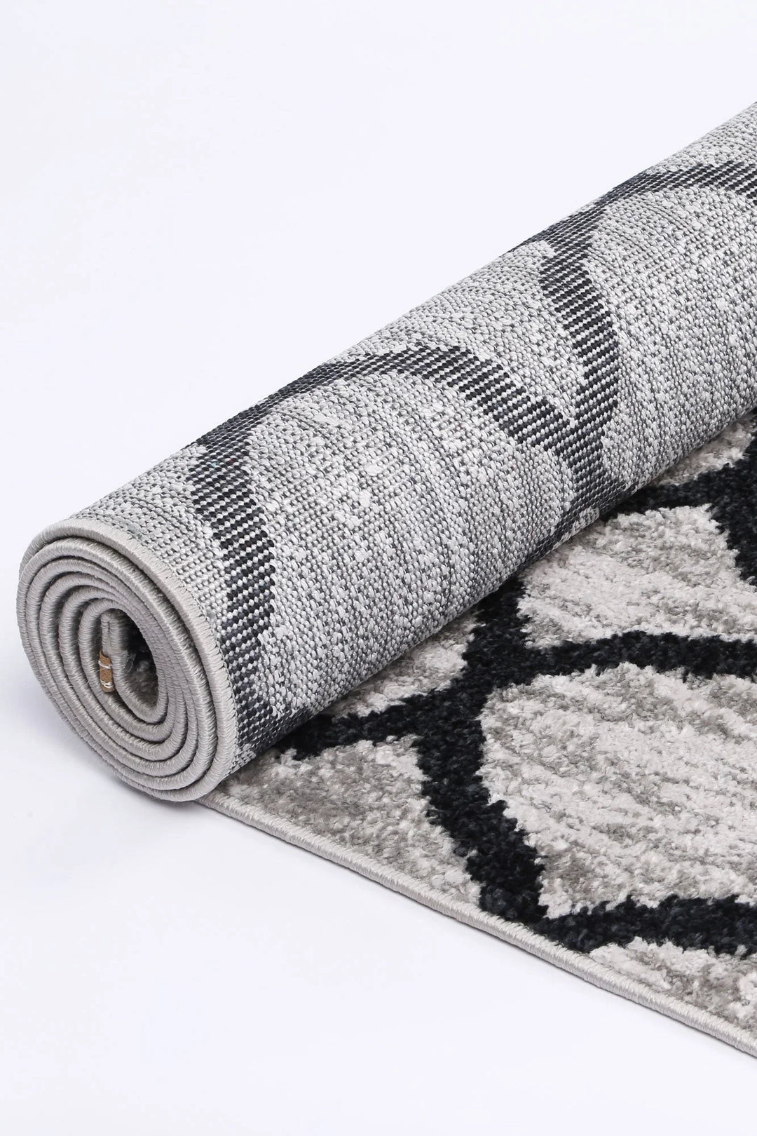 Kimberley Repeat Charcoal Contemporary Rug - DLB Furniture