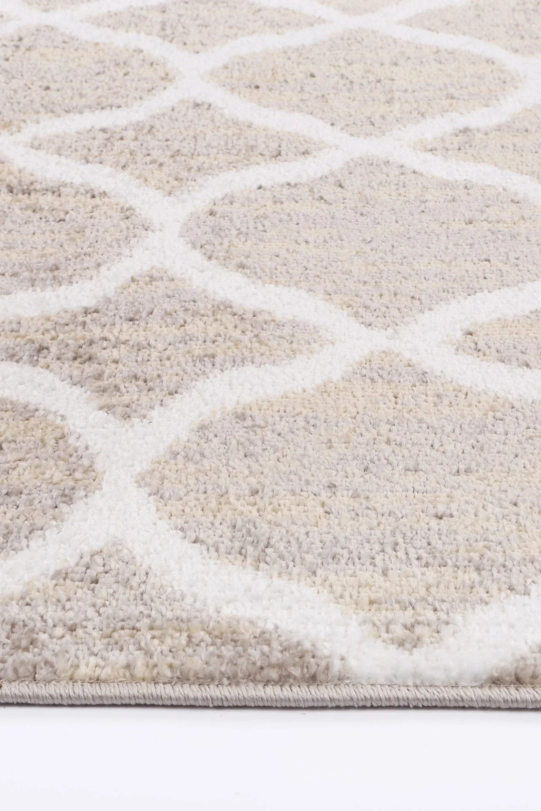 Kimberley Repeat Latte Contemporary Rug - DLB Furniture