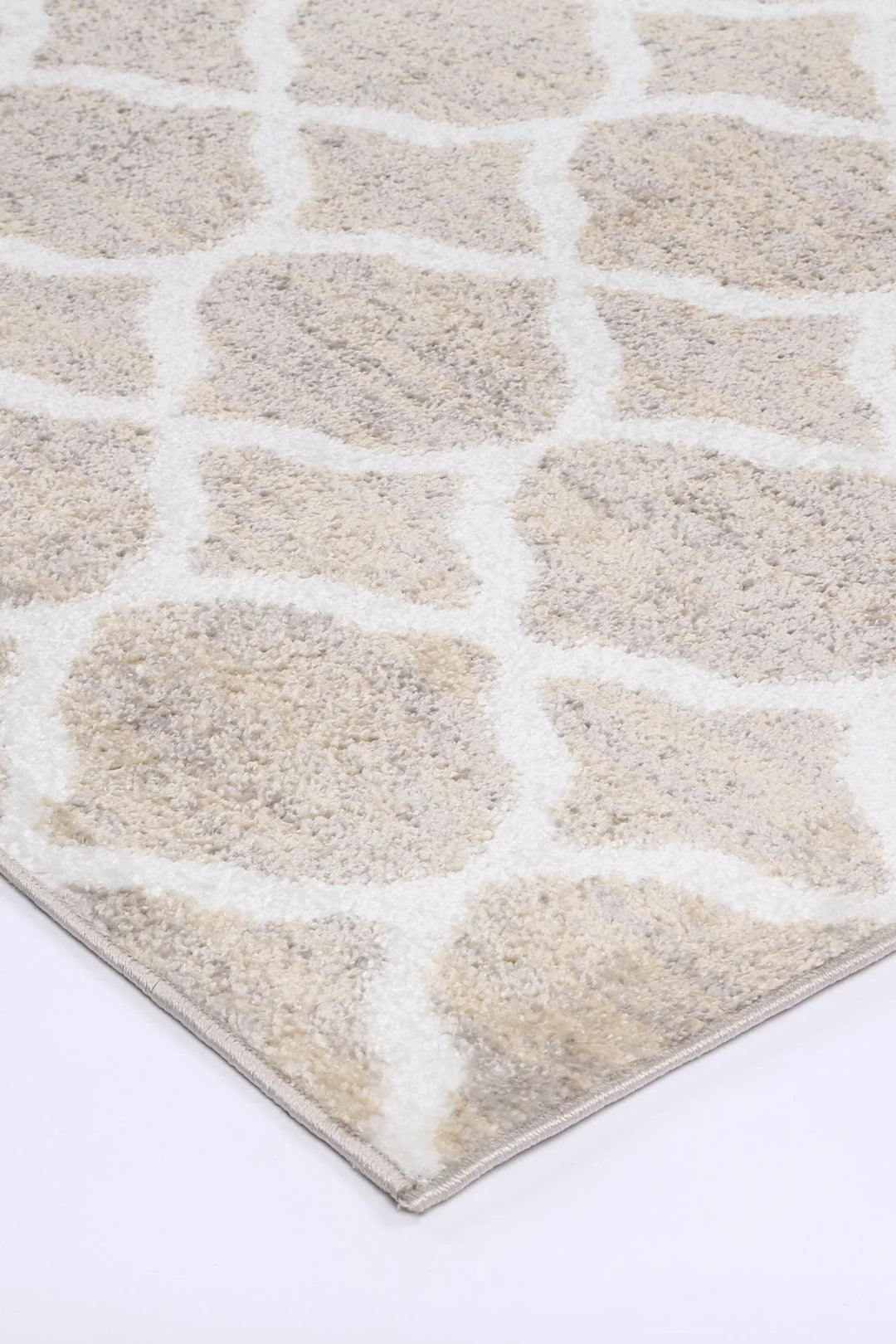 Kimberley Repeat Latte Contemporary Rug - DLB Furniture