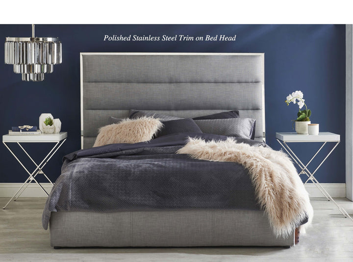 Lewis Fabric Bedhead - DLB Furniture