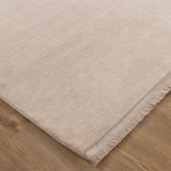 Charleston Hand-Knotted Wool Rug Beige - DLB Furniture