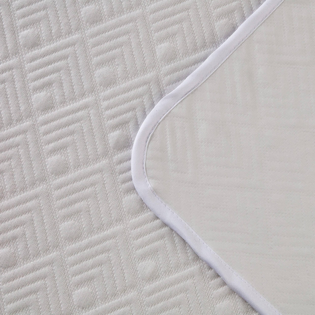 Waterproof Mattress Protector Tencel Fabric White Single - DLB Furniture
