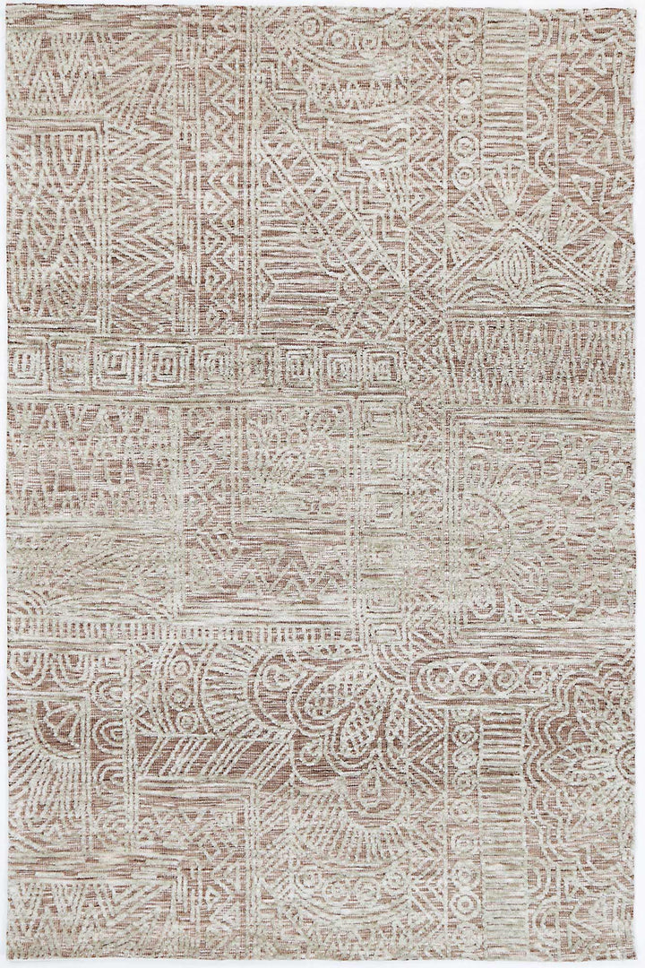 Amritsar Newburg Rust Tribal Rug - DLB Furniture