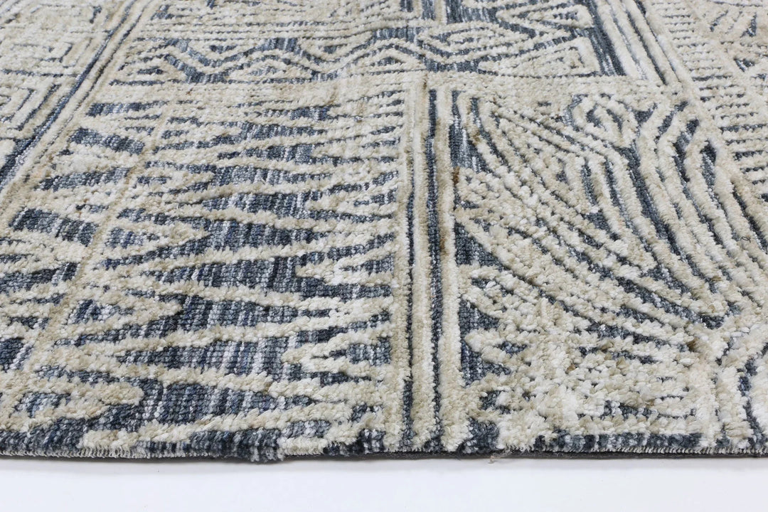 Amritsar Newburg Anthracite Tribal Rug - DLB Furniture