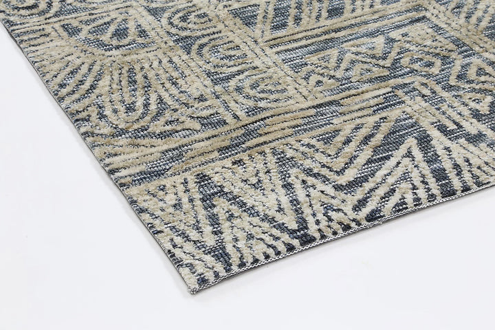Amritsar Newburg Anthracite Tribal Rug - DLB Furniture