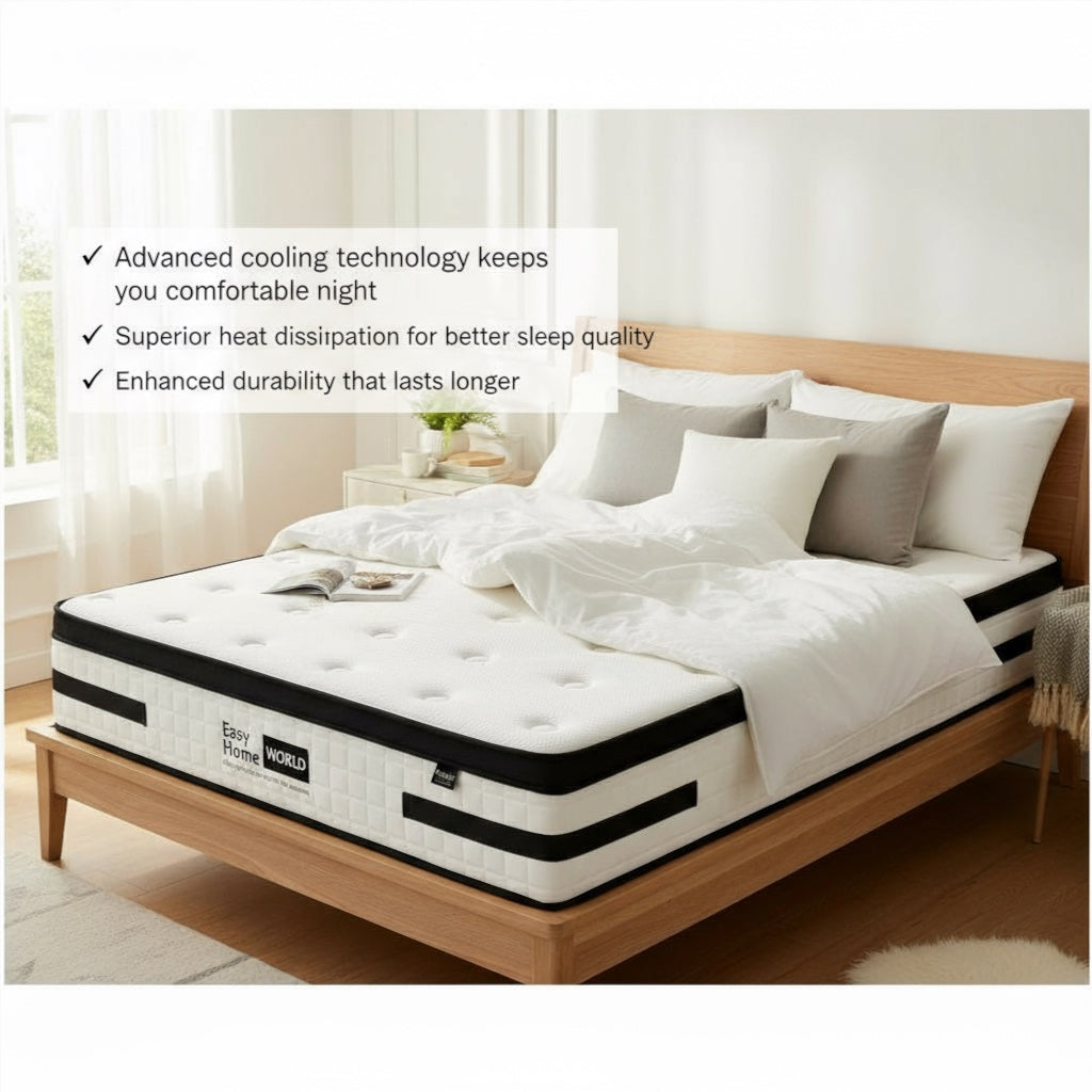 King Mattress With Graphene Foam Posture Support