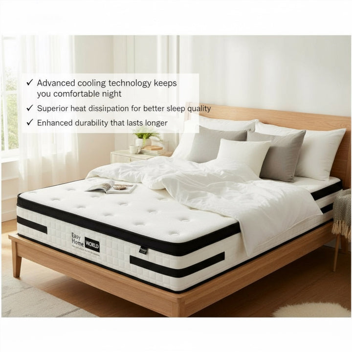 King Mattress With Graphene Foam Posture Support