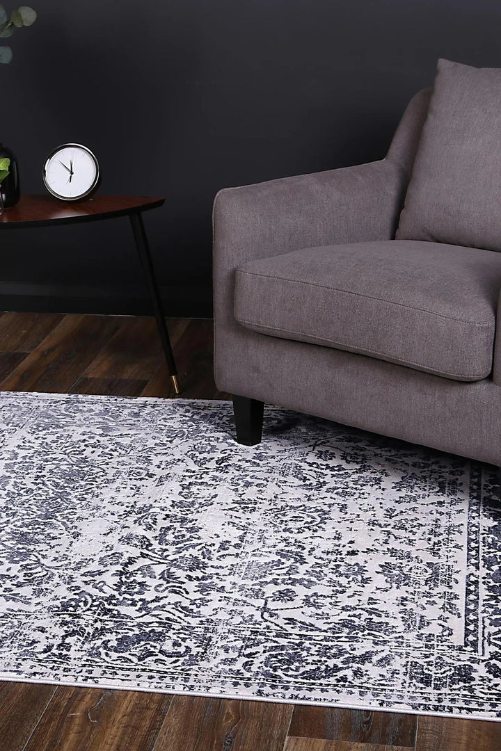 Rapsody Chopin Navy Transitional Rug - DLB Furniture