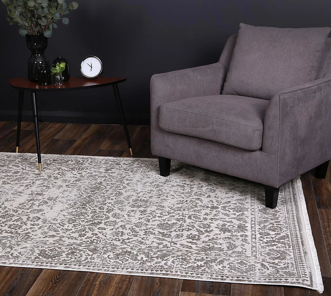 Rapsody Chopin Grey Transitional Rug - DLB Furniture