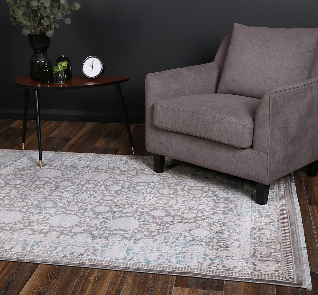 Rapsody Handel Blue Transitional Rug - DLB Furniture