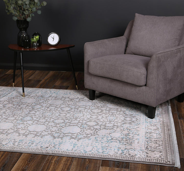 Rapsody Handel Blue Transitional Rug - DLB Furniture