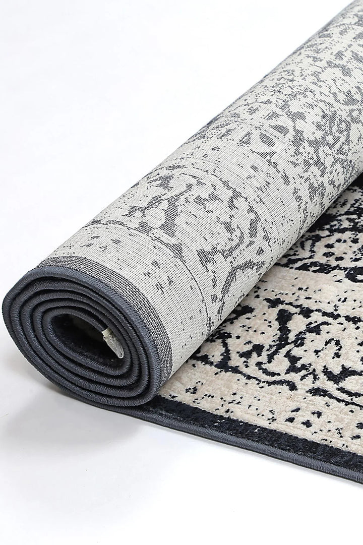 Rapsody Liszt Navy Transitional Rug - DLB Furniture
