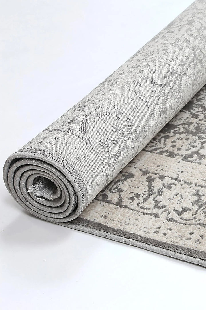 Rapsody Liszt Grey Transitional Rug - DLB Furniture