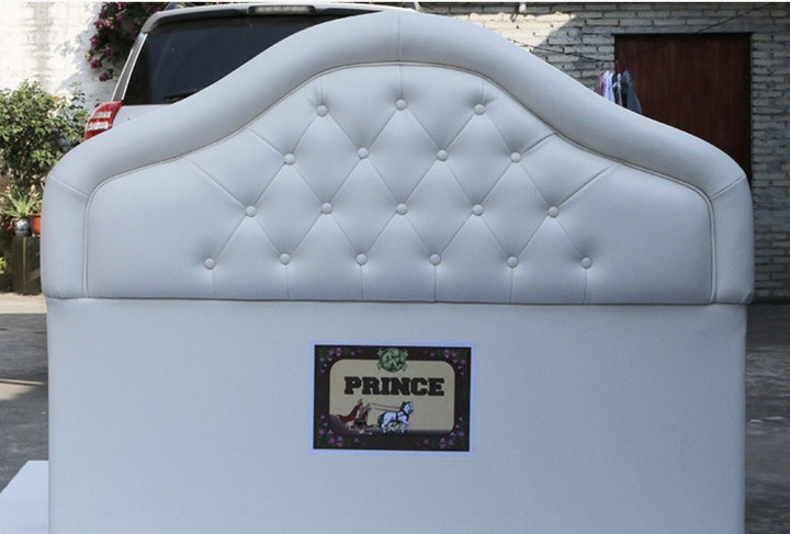 Simple Design PU leather Bed Head-White