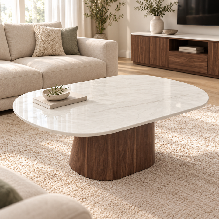 Como Oval Coffee Table