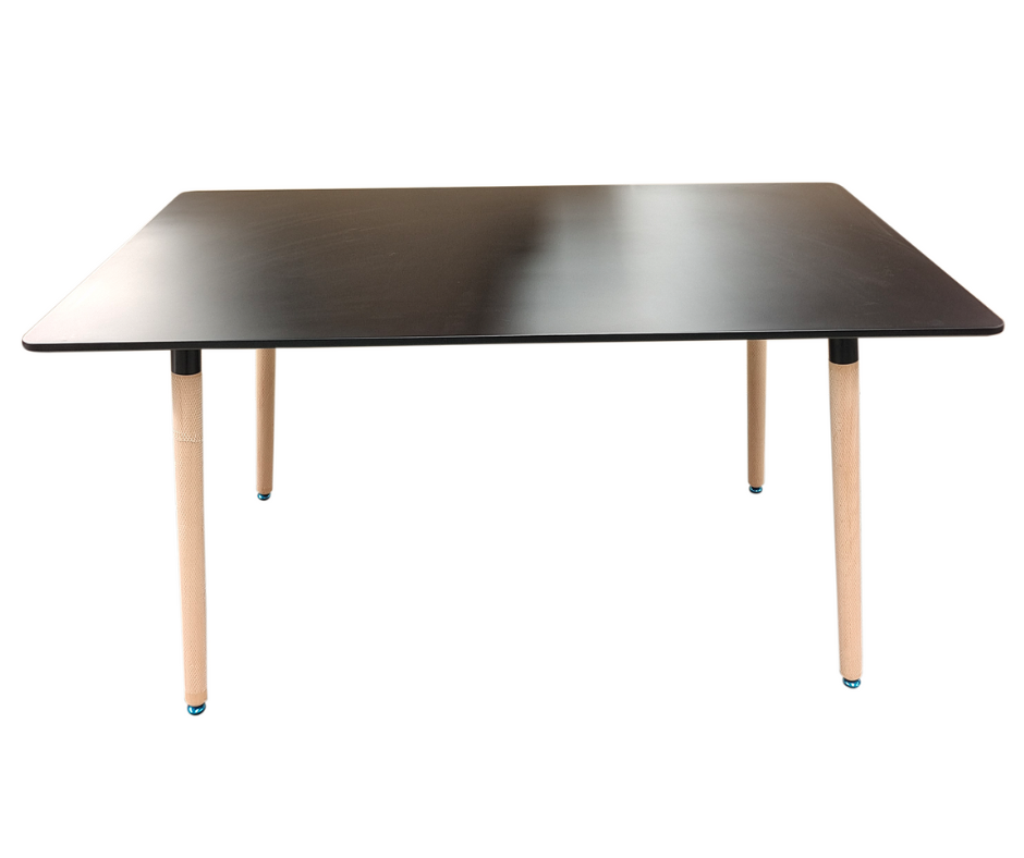 Camden 160cm Rectangle Dining Table – Black