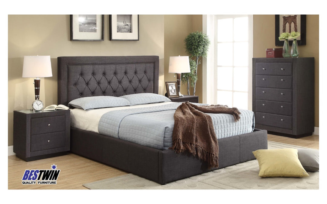Nelson Fabric Bed/2 Colors