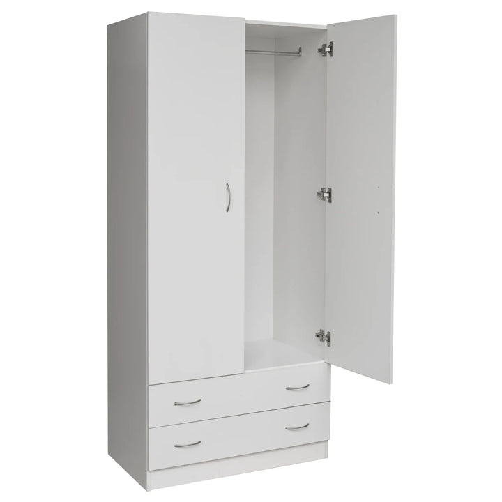 Metis White Wardrobe - DLB Furniture