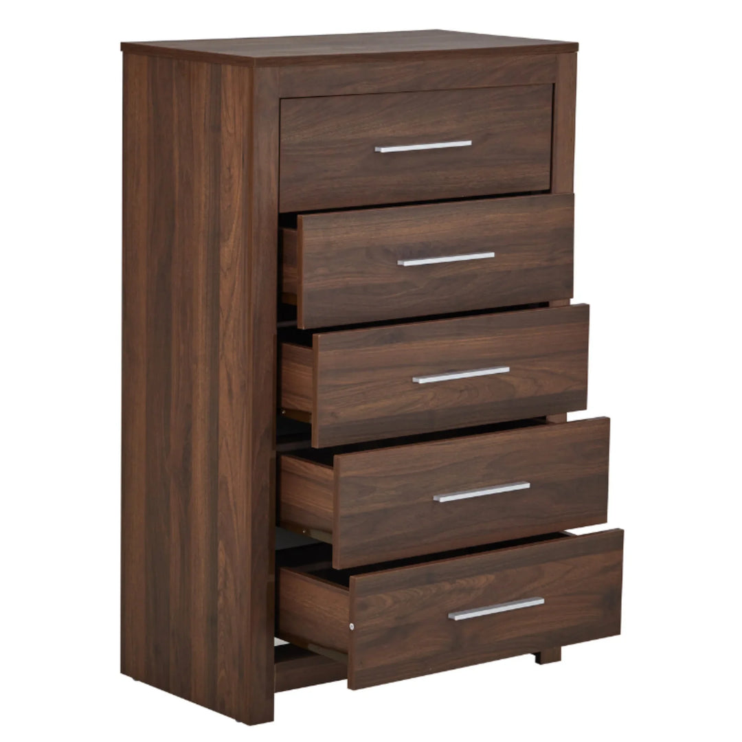 5 drawer tall boy dresser - DLB Furniture