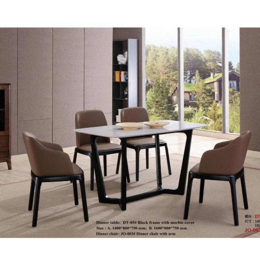 Juliet wooden dining table legs - DLB Furniture