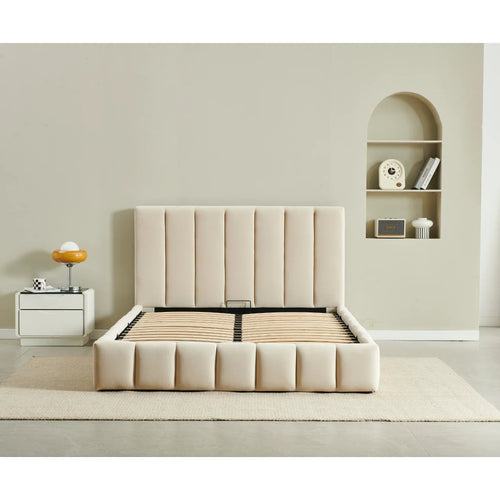 Pokhara Gas Lift Bed Frame Double - DLB Furniture