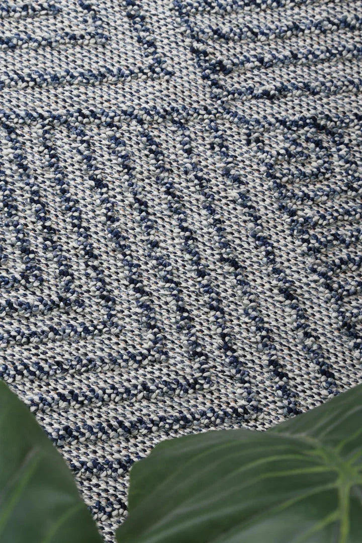 Vanuatu Naka Charcoal Geometric Flatweave Rug - 10 - DLB Furniture