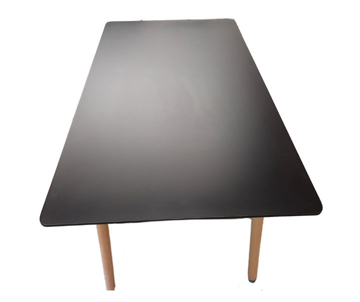 Camden 160cm Rectangle Dining Table – Black