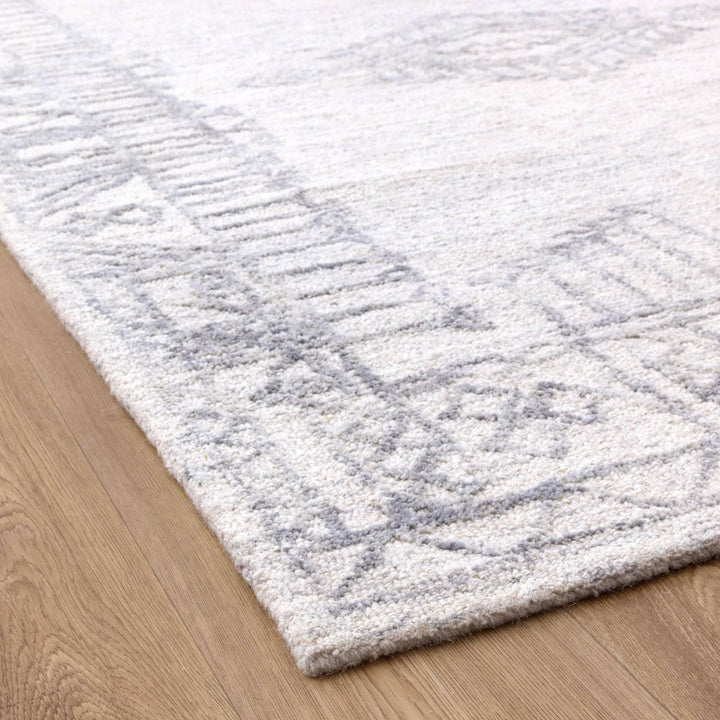 Zuri Orient Ivory Wool Rug - DLB Furniture