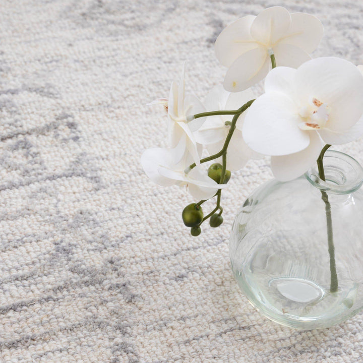 Zuri Orient Ivory Wool Rug - DLB Furniture