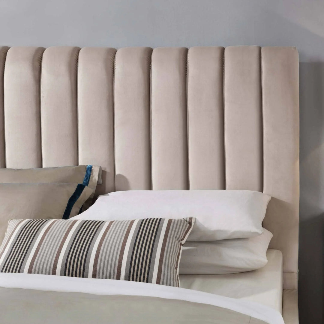 Belair Velvet King Bed Frame - DLB Furniture