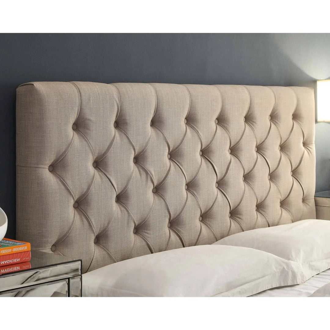 Cameo Fabric Queen Bed - DLB Furniture