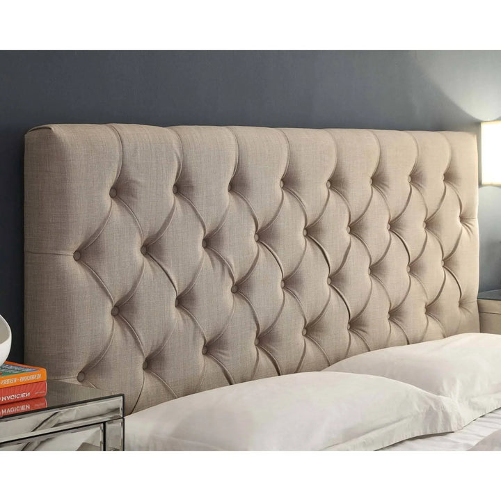 Cameo Fabric Queen Bed - DLB Furniture
