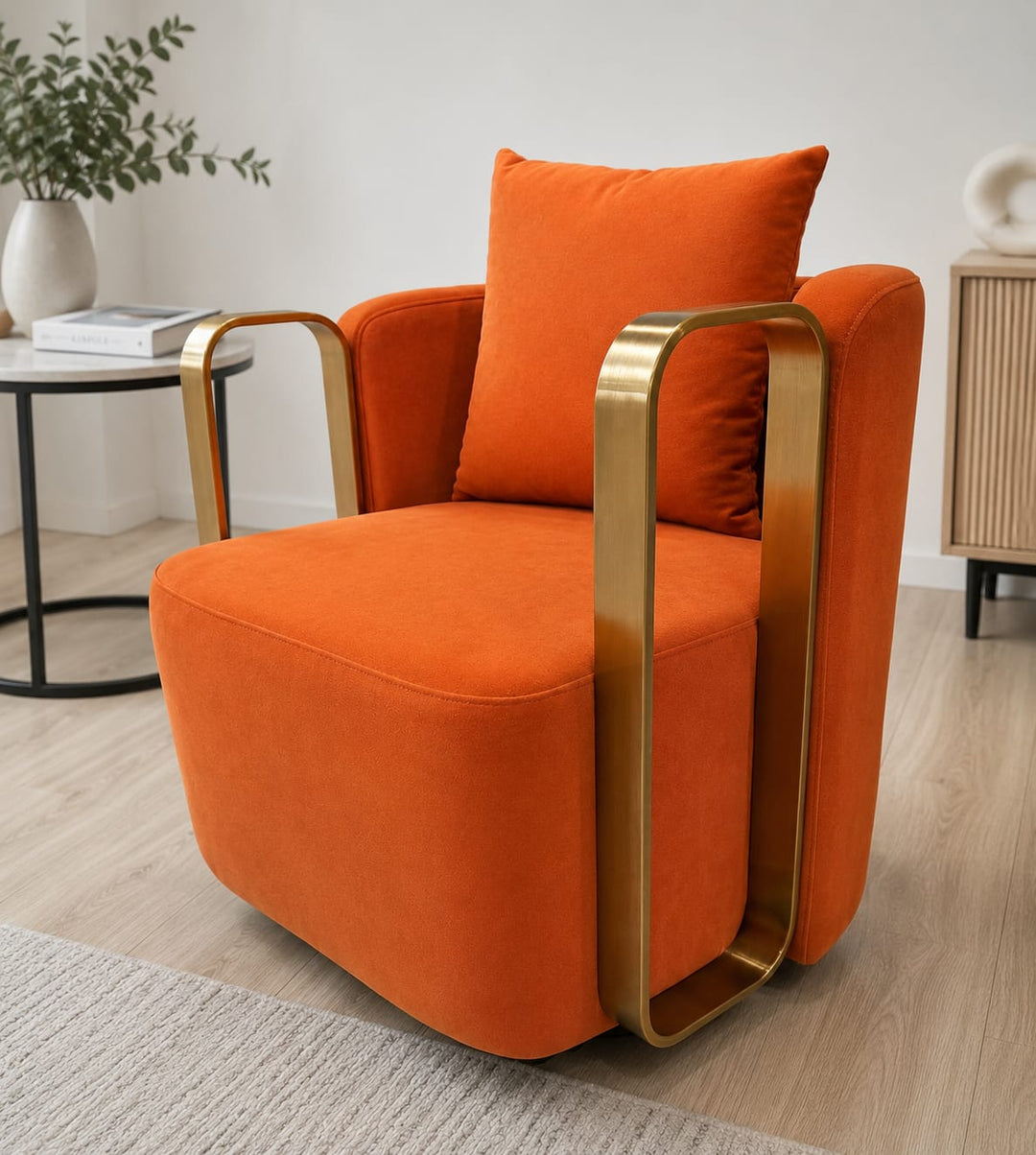 Single-Seater Swivel Chair