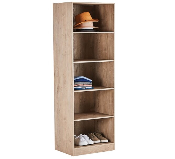 Beli Oak Wardrobe inserts With 5 Shelves 800