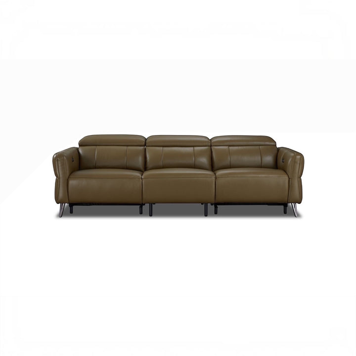 Valenza Leather Power Recliner Custom Sofa