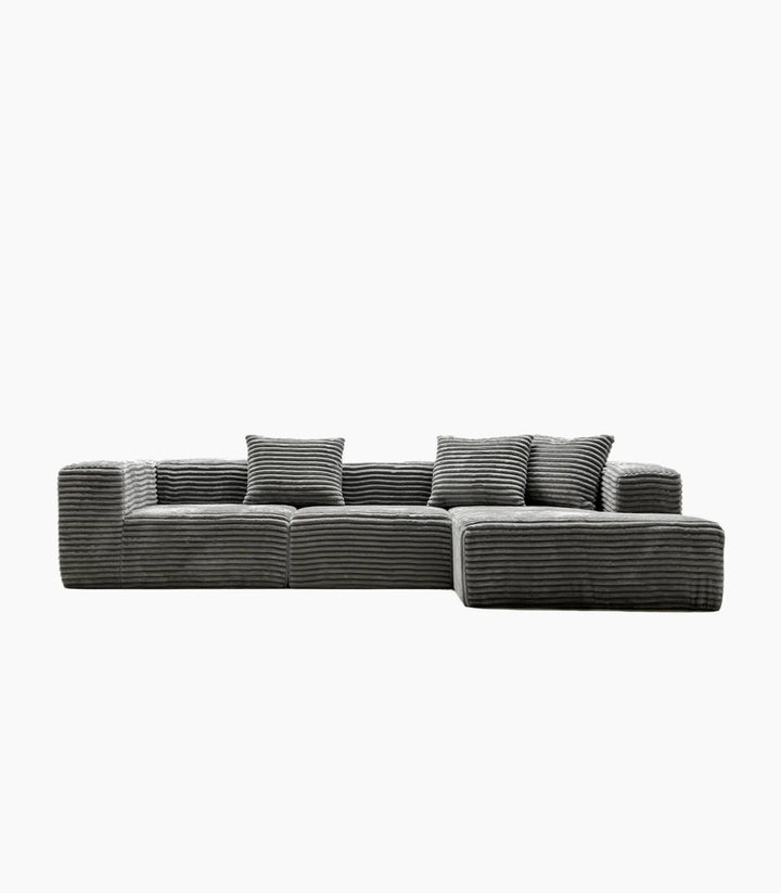 Marsden L Shape Sofa - 100% Polyester - DLB Furniture