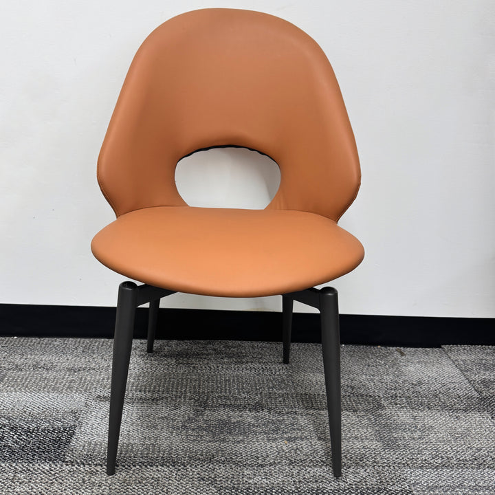 Arch Dining Chair Microfibre Leather (Customization Accepted)