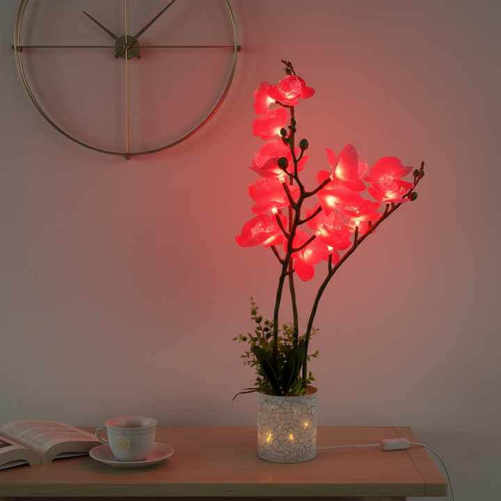 Petal Glow Orchid Lamp