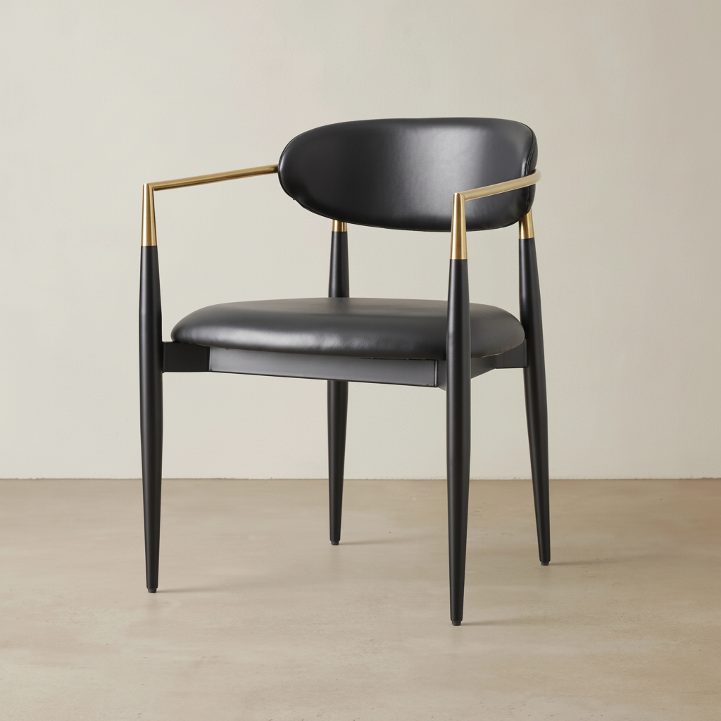 Sienna Dining Chair – Black