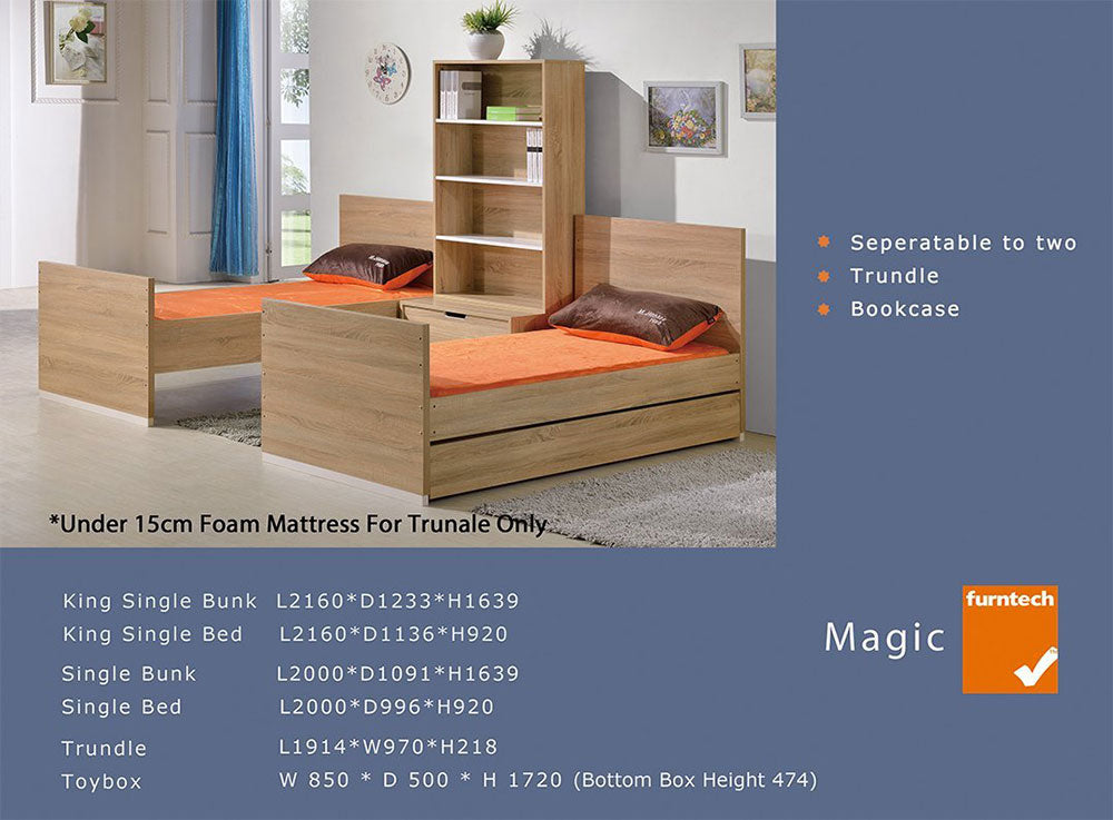 Mystic Single Bunk Bed