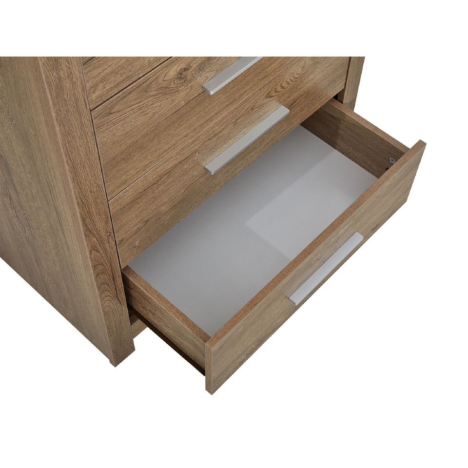 Archer 5 Drawer Chest – Dark Oak