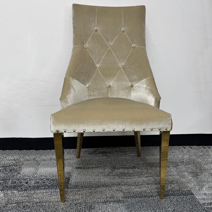 Camille Velvet Dining Chair (Customisation accepted)